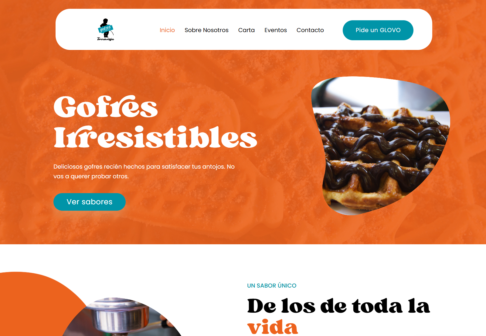 Gofres Manneken Pis Torrevieja