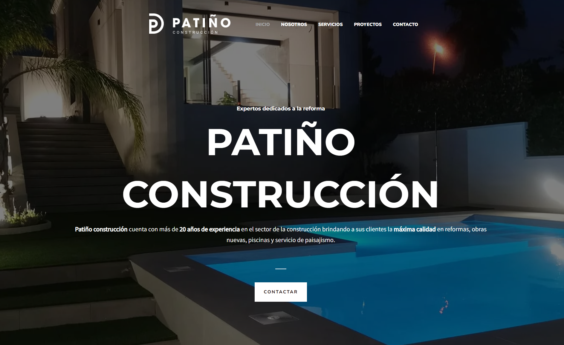 Pati&ntilde;o Construcci&oacute;n